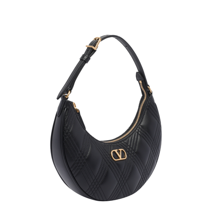 Quiltie 67 Hobo Bag - Black - Image 2