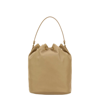 Duet Re-Nylon Bucket Bag - Camel - Image 3