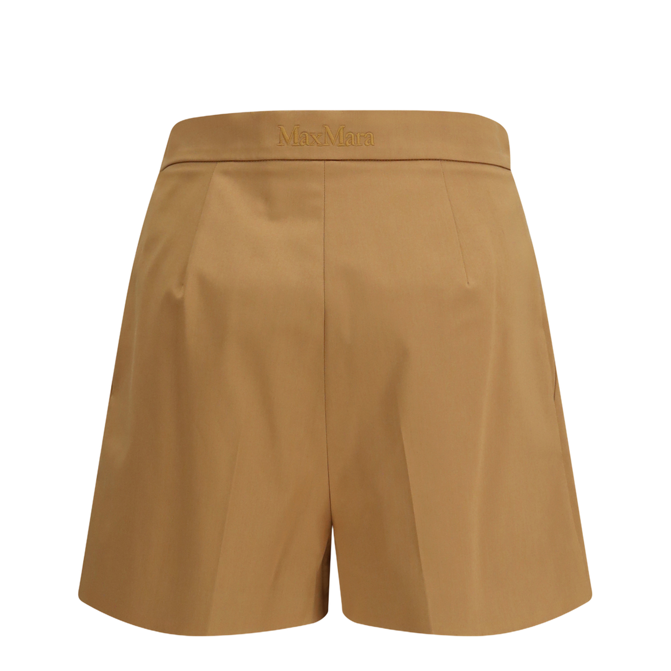 Stretch Cotton Satin Shorts - Image 2