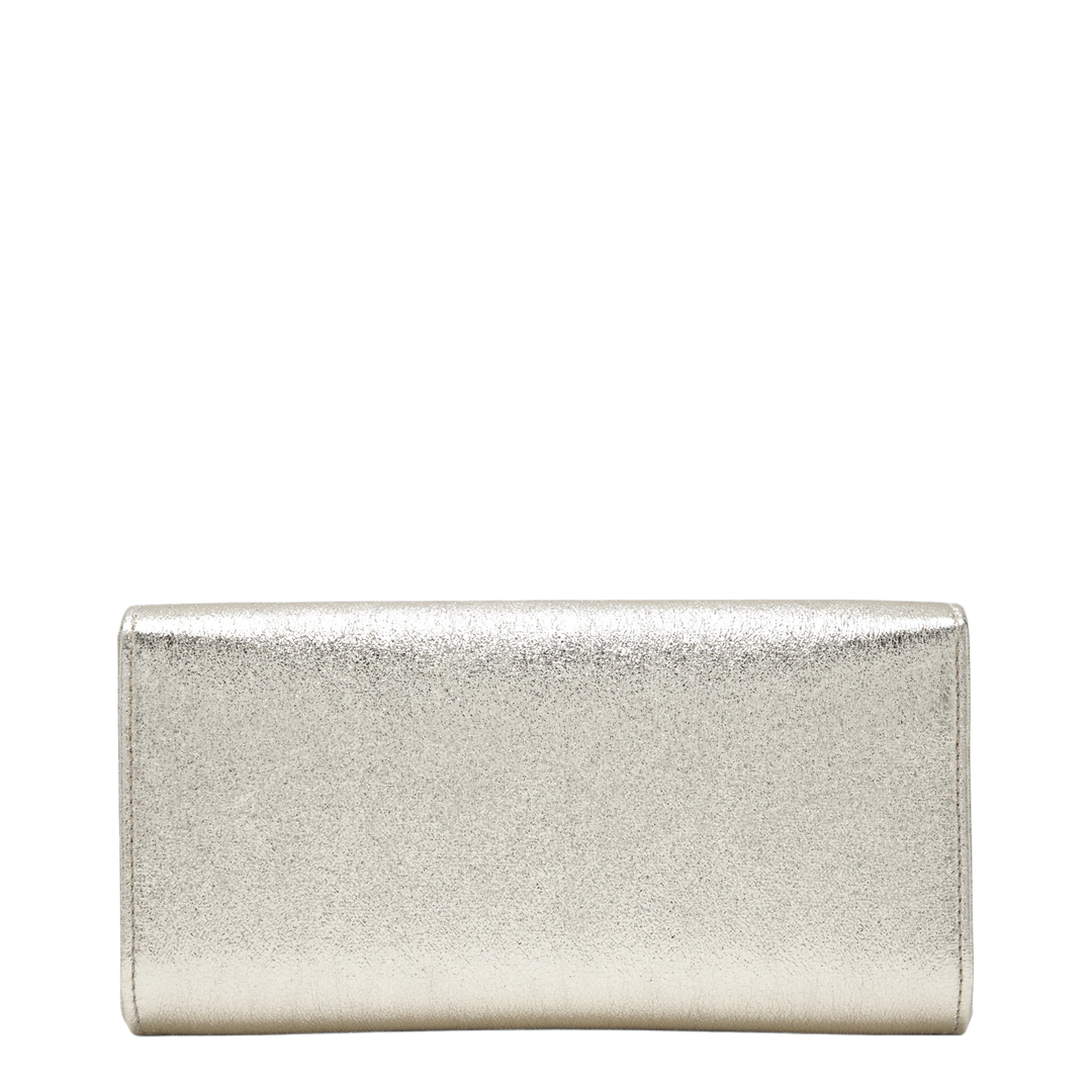 Emmie Brilliance Fabric Clutch Bag - Platinum Ice - Image 2
