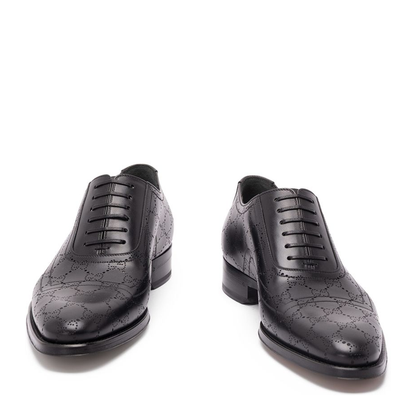 Lace-Up Shoe With Lasered Gg - Image 4
