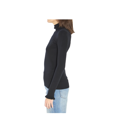 Turtleneck Knitwear Black - Image 3