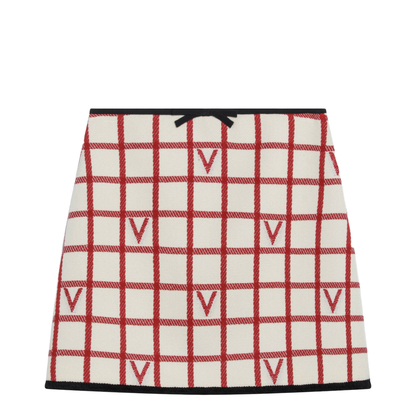 Rose Guipure Skirt - Image 1