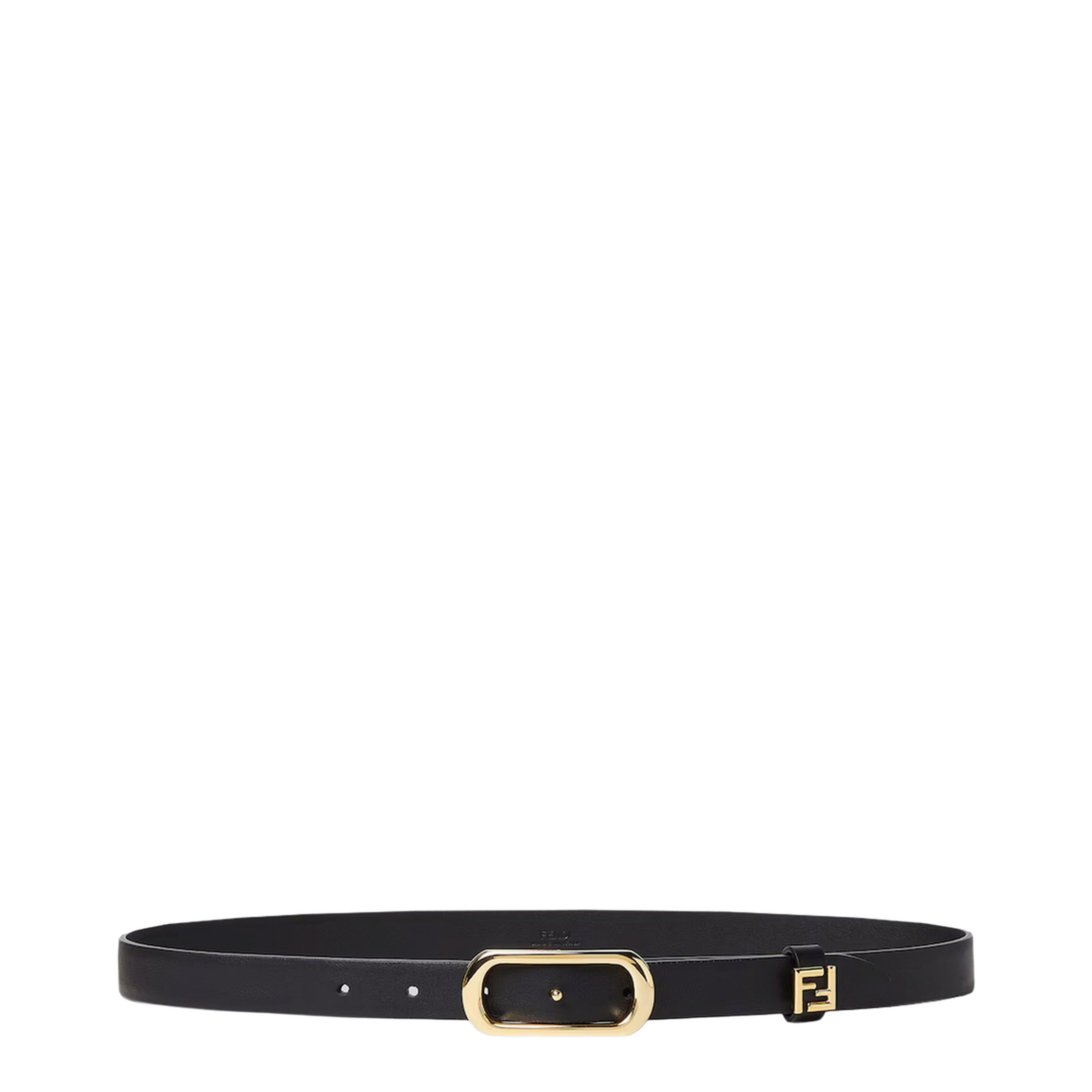 Black Leather FF Belt - Image 1