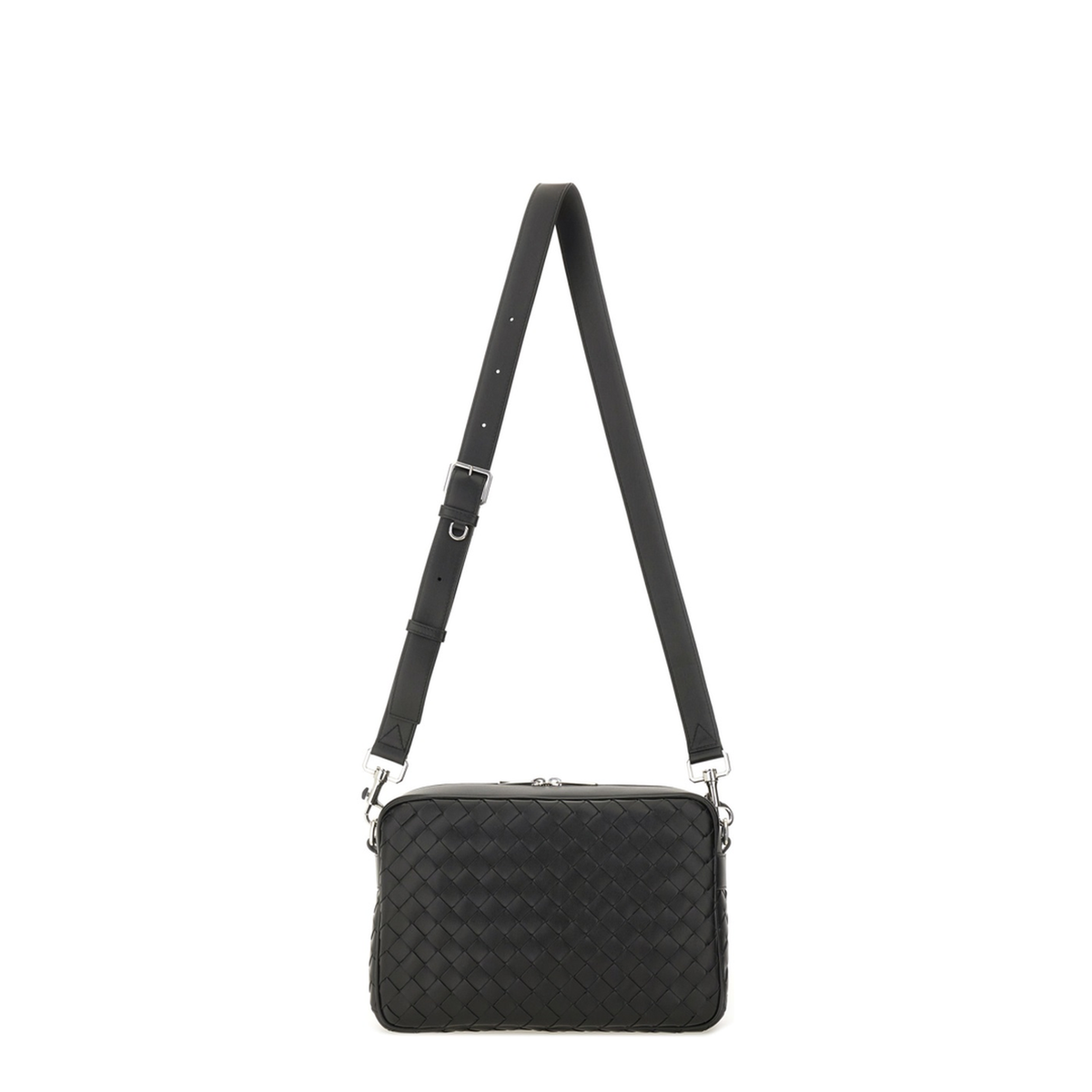 Medium Calfskin Shoulder Bag - Black - Image 1
