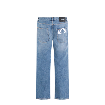 Half Arrow Slim Relax Jeans - Image 4