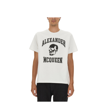 White Cotton T-Shirt - Image 1