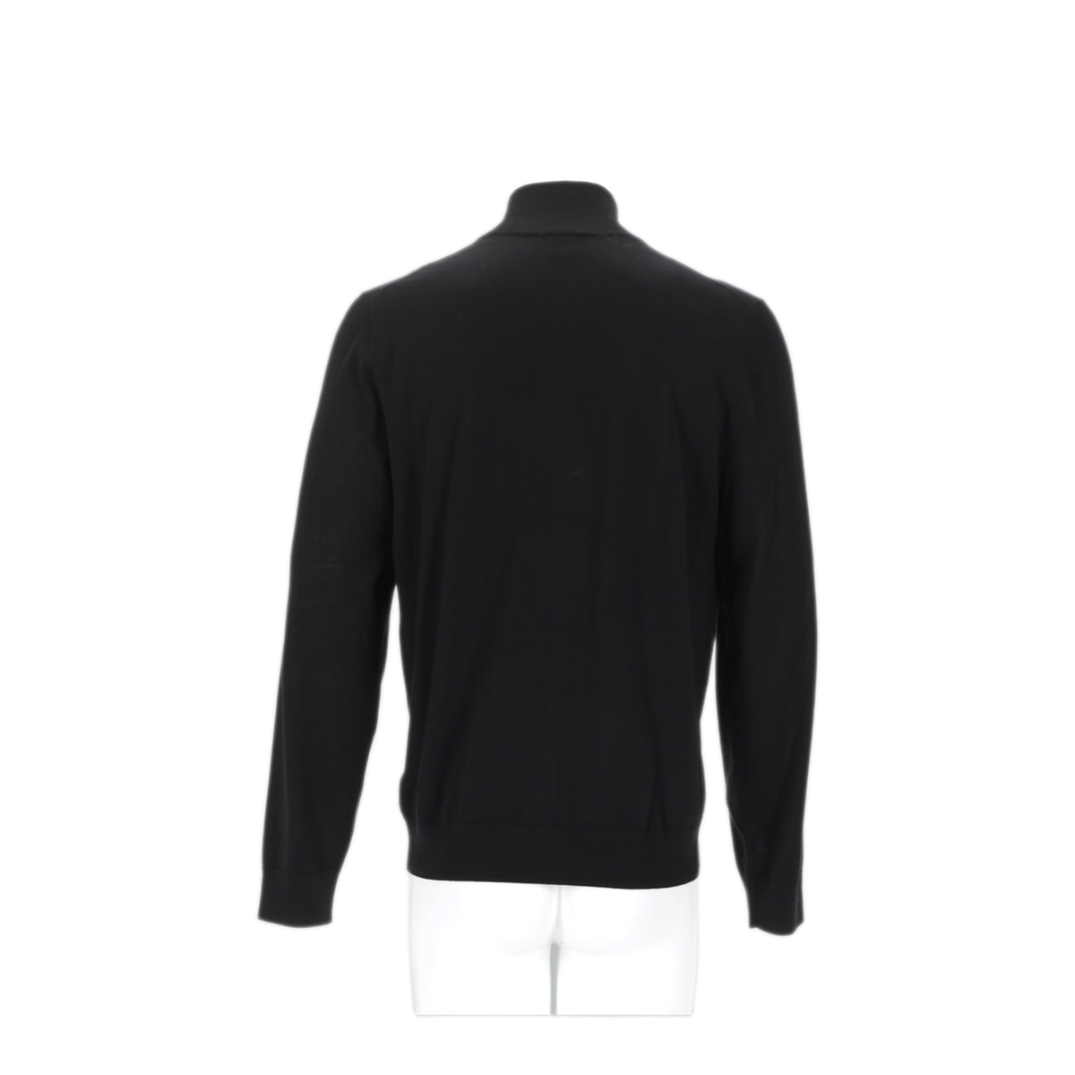 Wool Zipped Cardigan - Image 2