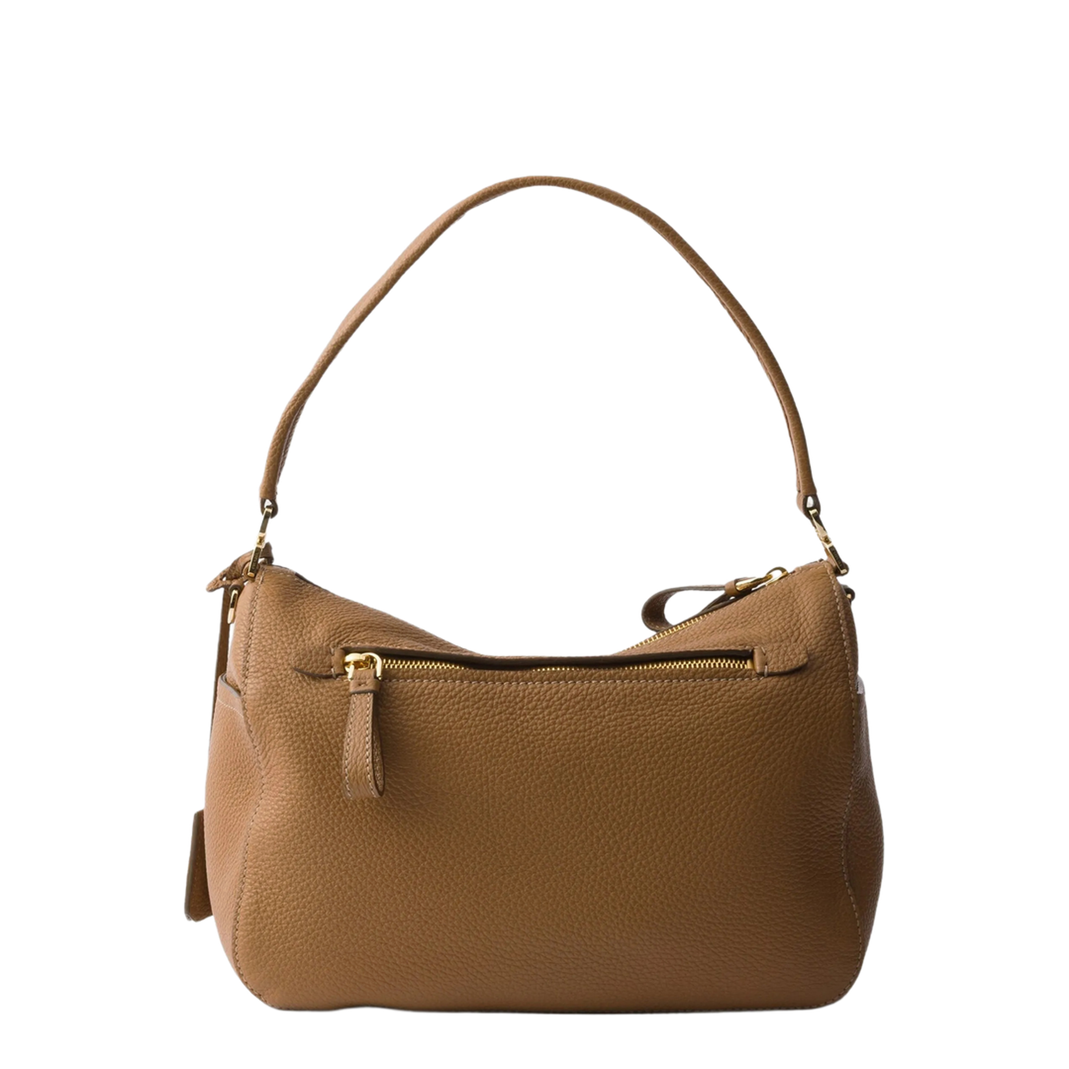 Medium Calfskin Shoulder Bag - Caramel - Image 2