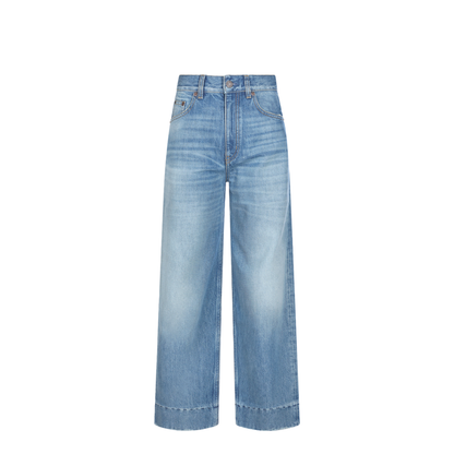 High-waisted shorts jeans - Image 2