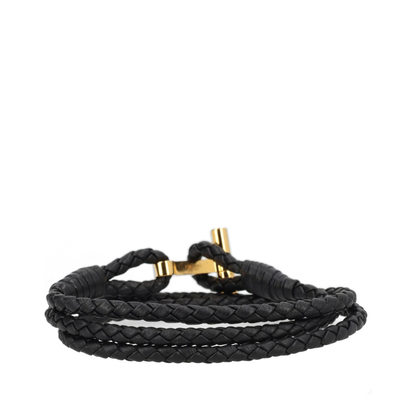 Braided Leather Bracelet - Image 2