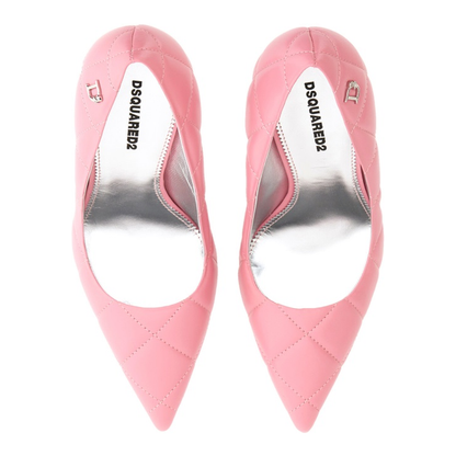 Quilted Leather Pumps - Image 2