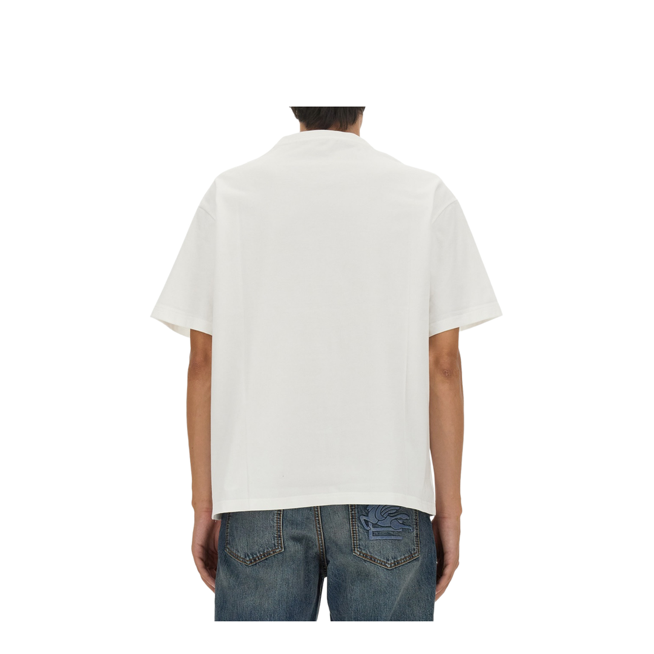 T-shirt With Pegasus Embroidery - Image 3