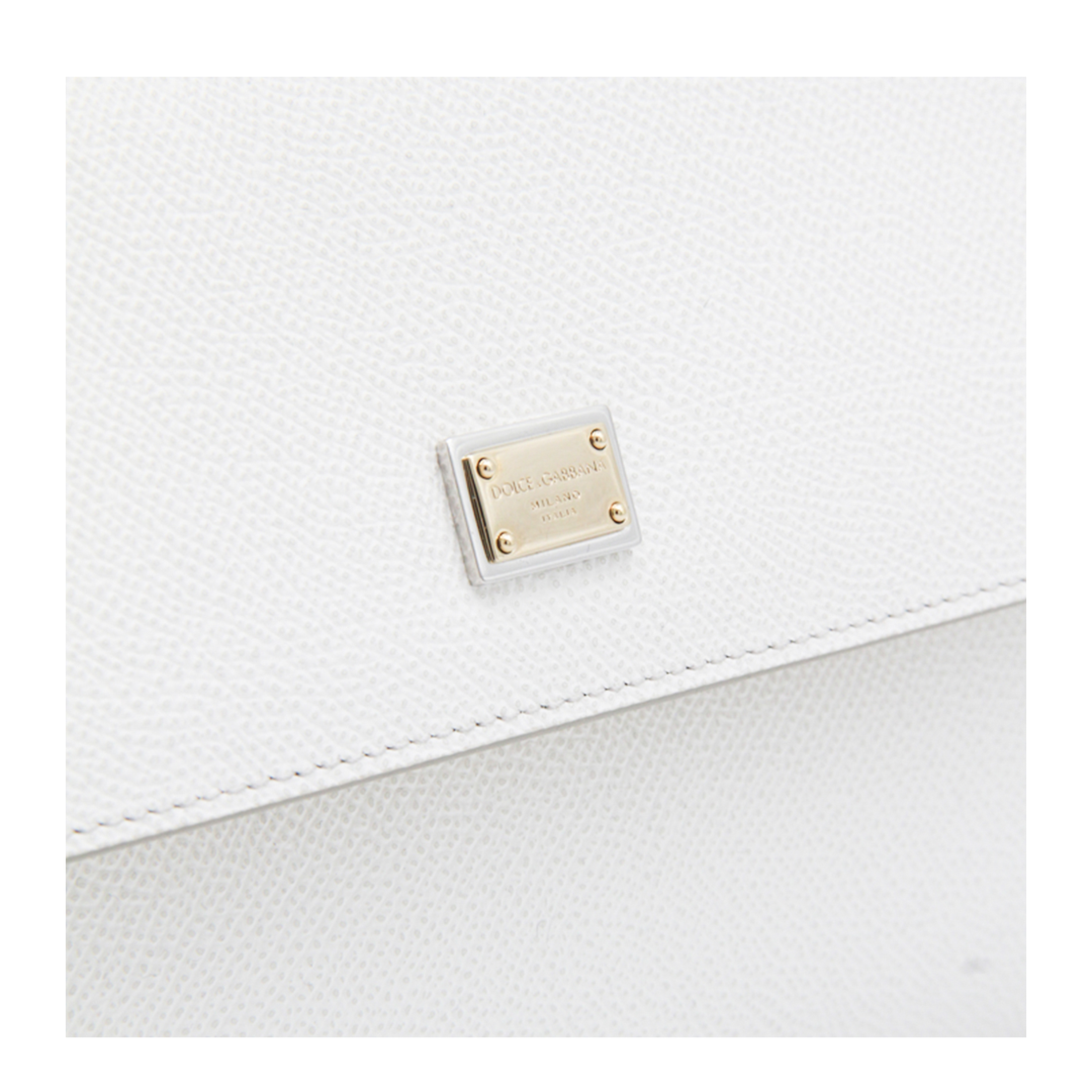 Small Sicily Handbag in Dauphine Calfskin - Image 7