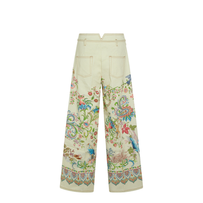 Women's Multicolor Pattern Jeans - Image 4