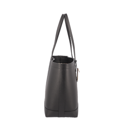 Medium Grainy Leather London Tote Bag - Image 4