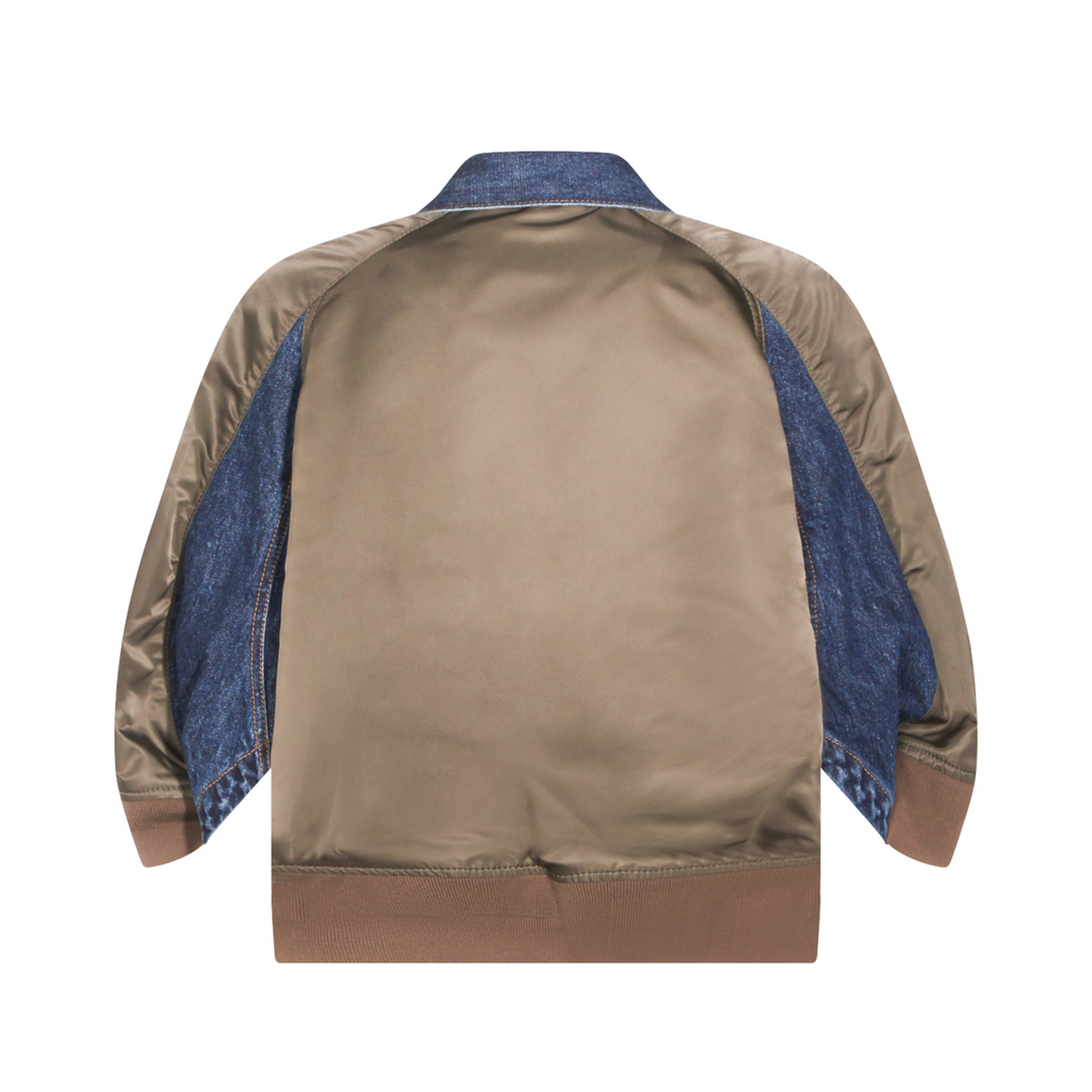 Denim Bomber Jacket - Image 3