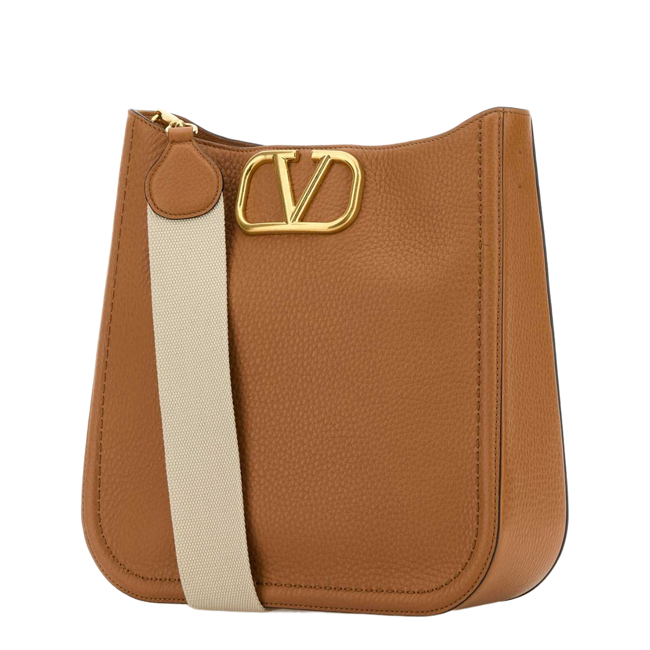 Medium Almond Alltime Shoulder Bag - Image 2