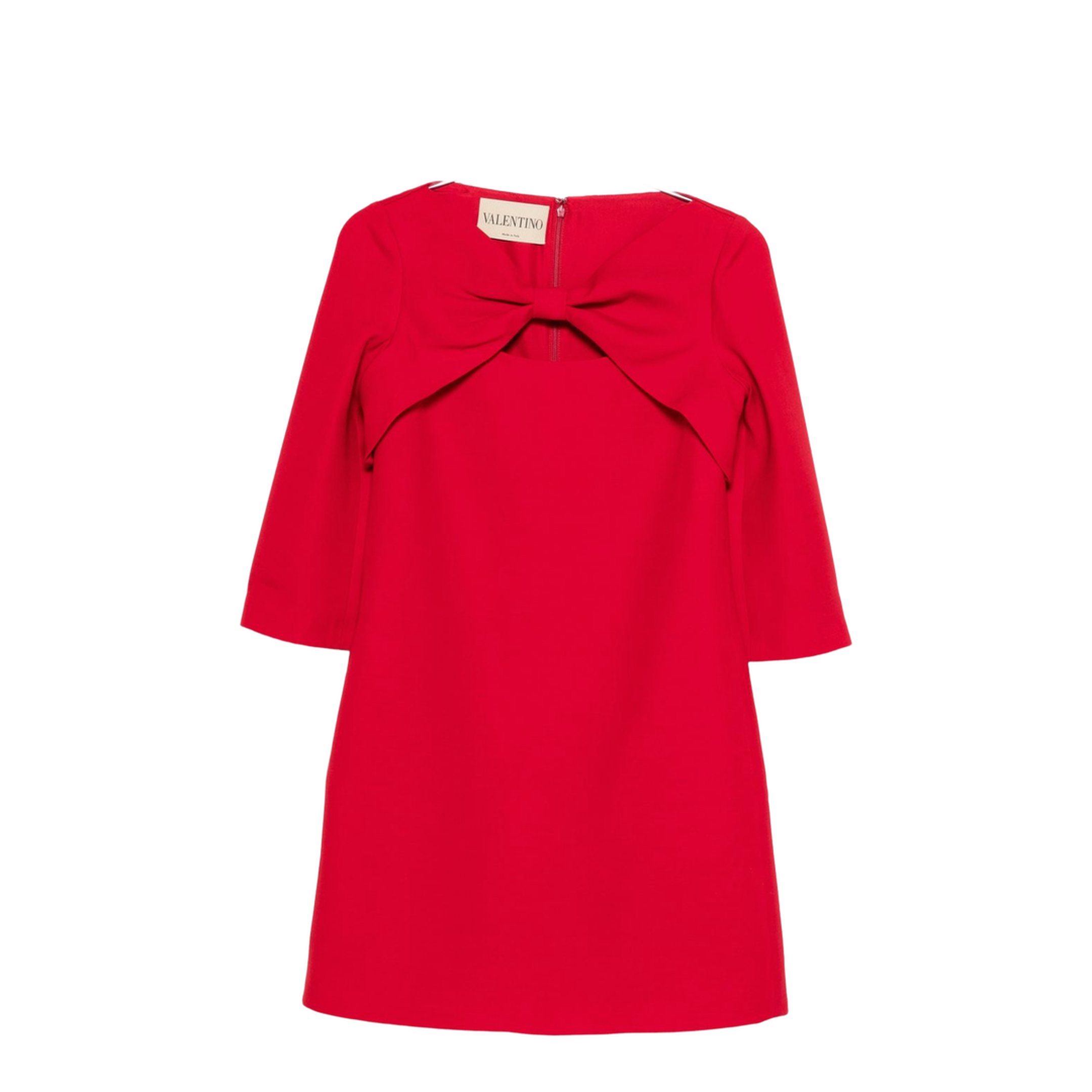Wool And Silk Mini Dress - Image 1