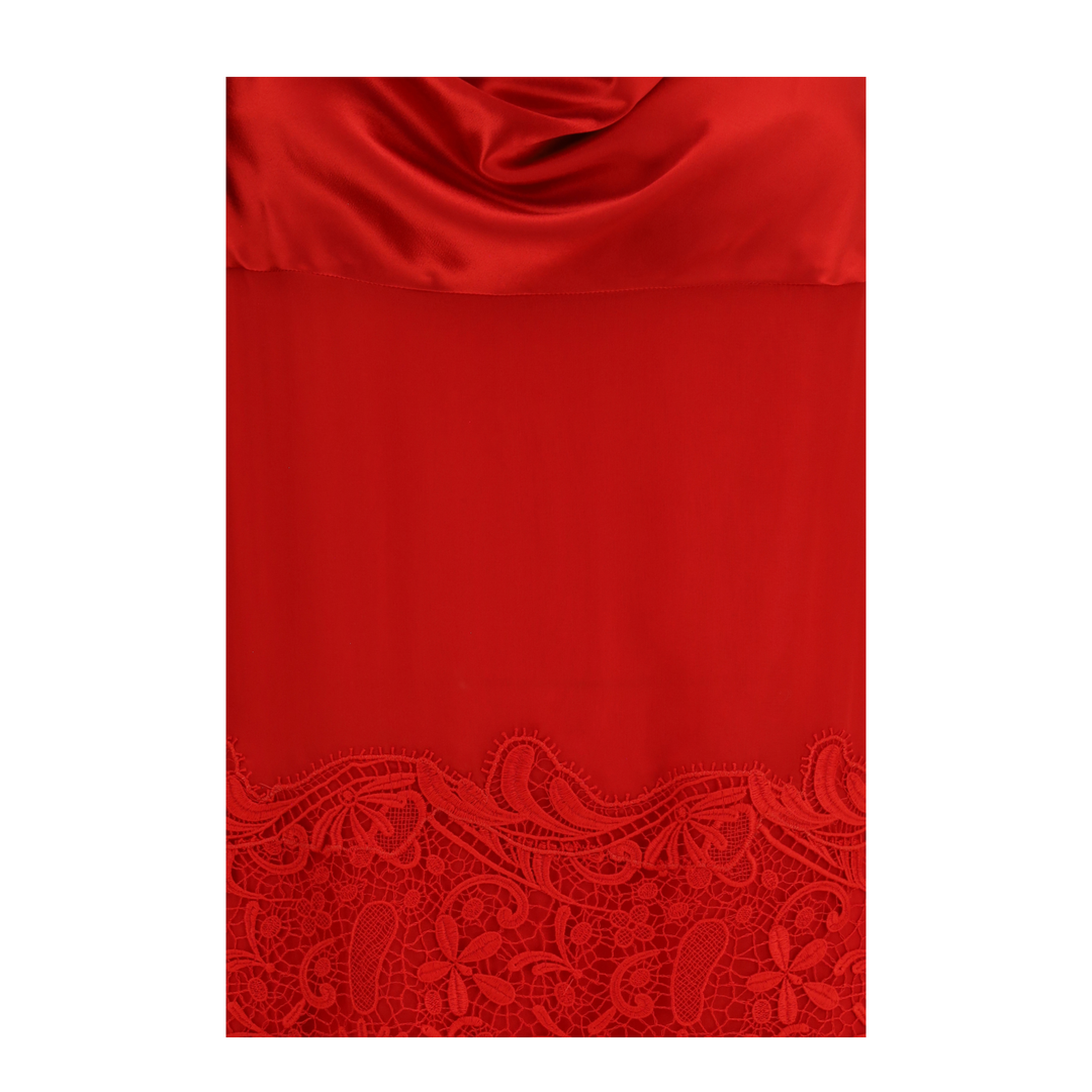 Draped Lace Dress - Image 3