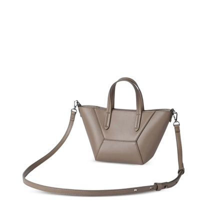 Duo Mini Bag in Calfskin with Monili - Image 3