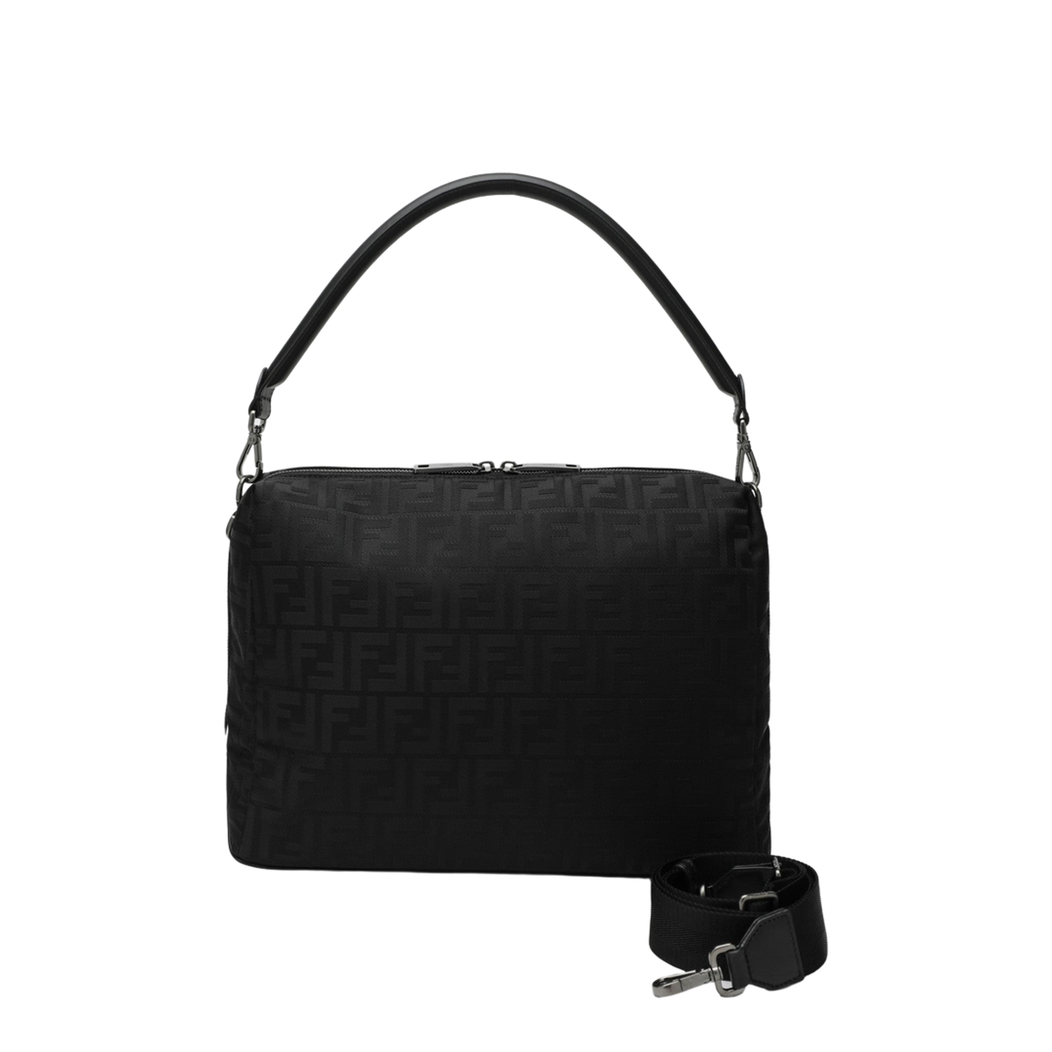 Large Fabric Black Bag - Image 1