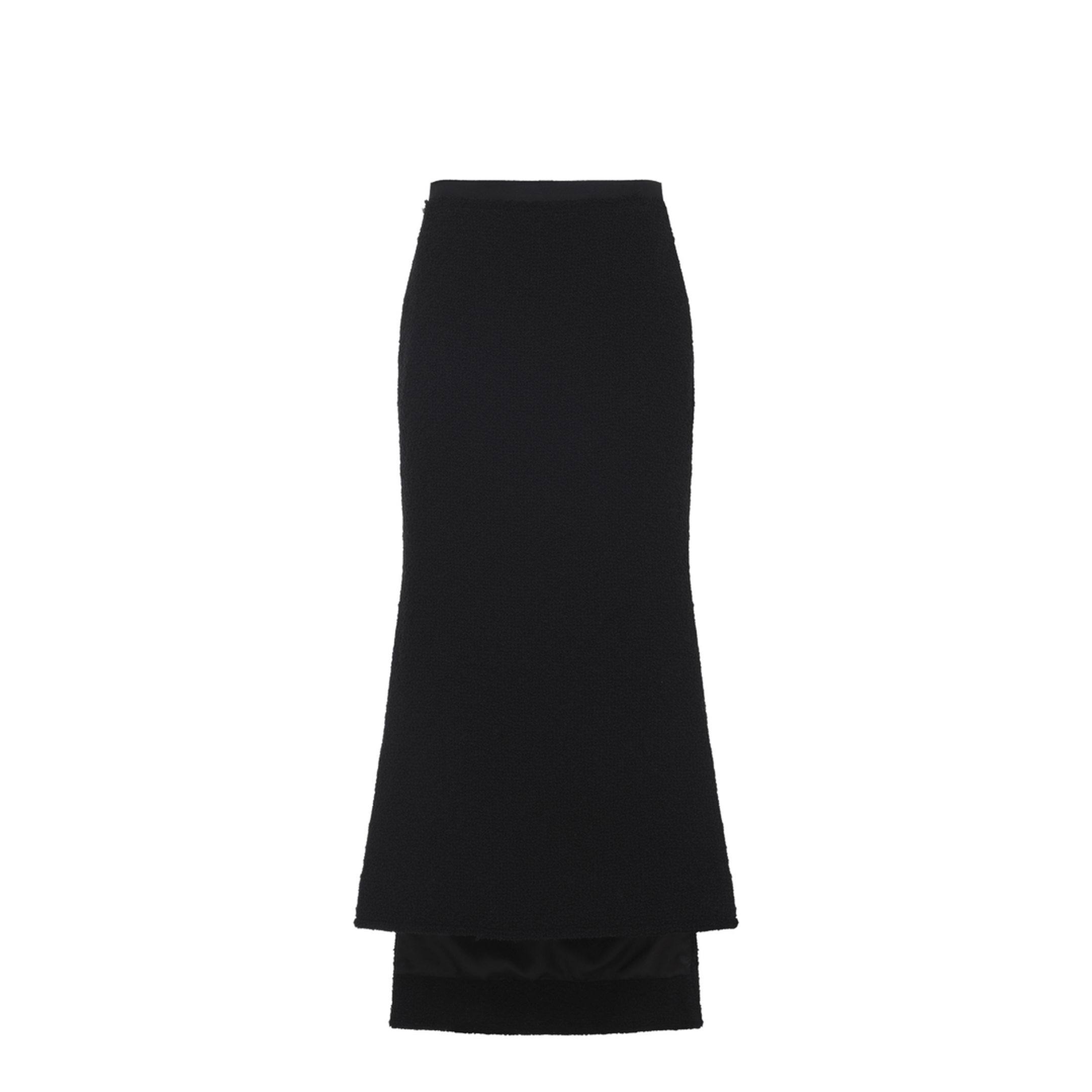 Asymmetric Straight-fit Skirt - Image 2