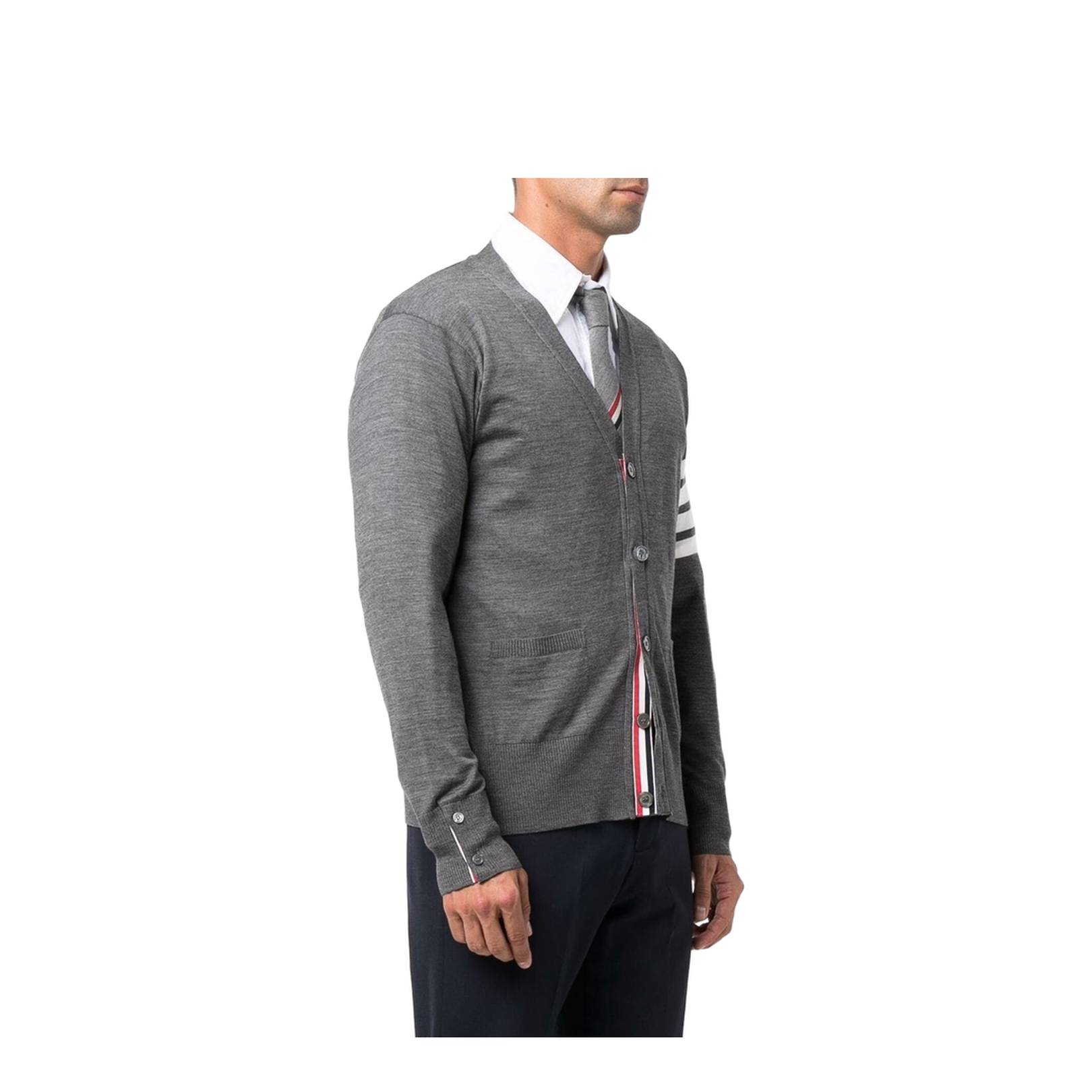 V-Neck Cardigan - Image 2