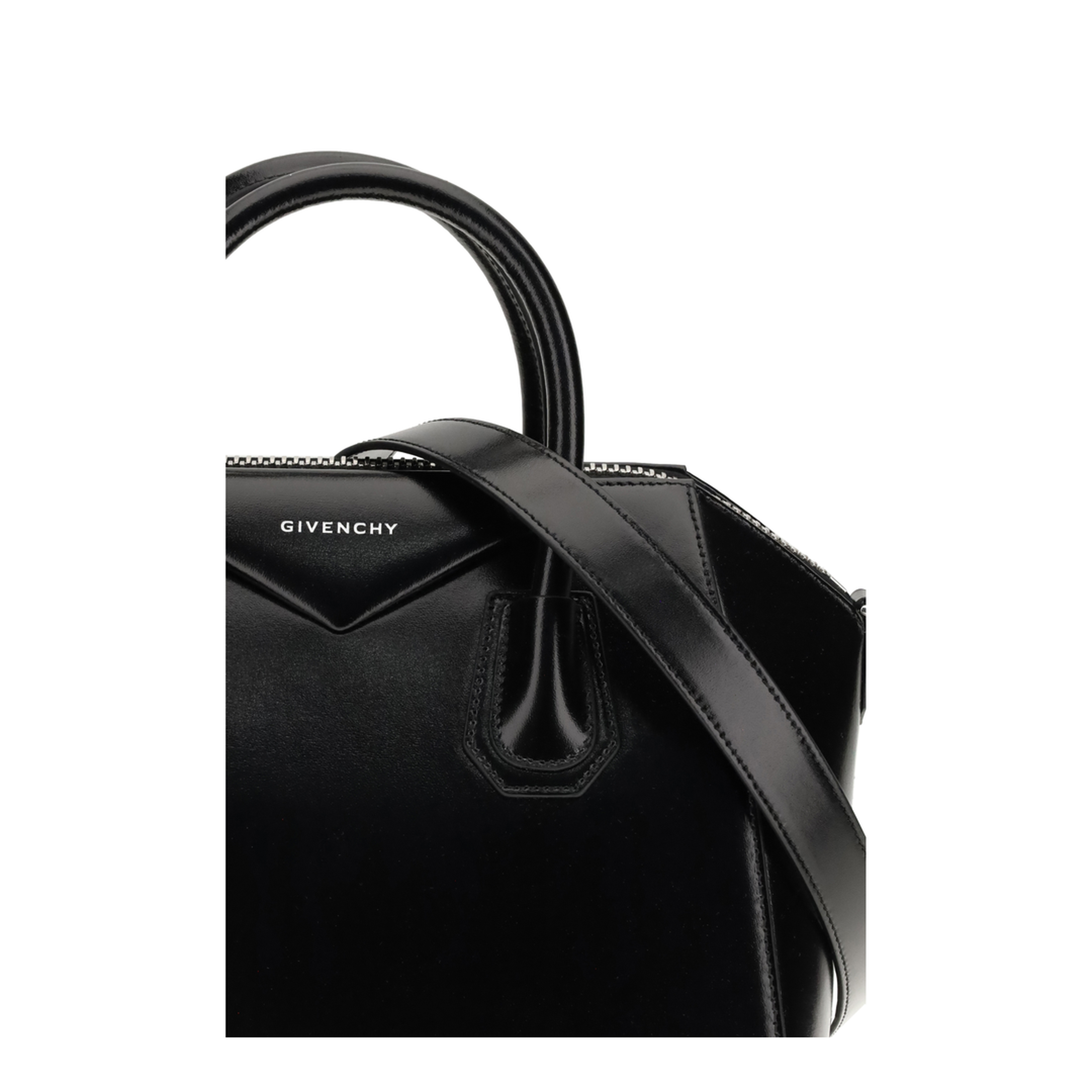 Antigona Small Leather Box Handbag - Image 4