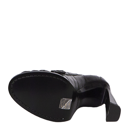 Loafer Pumps in Eel Skin - Image 4