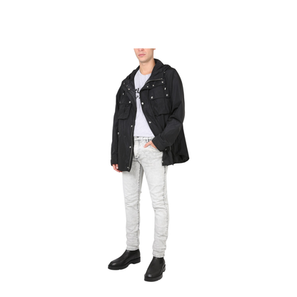 Hooded Jacket Black - Image 2