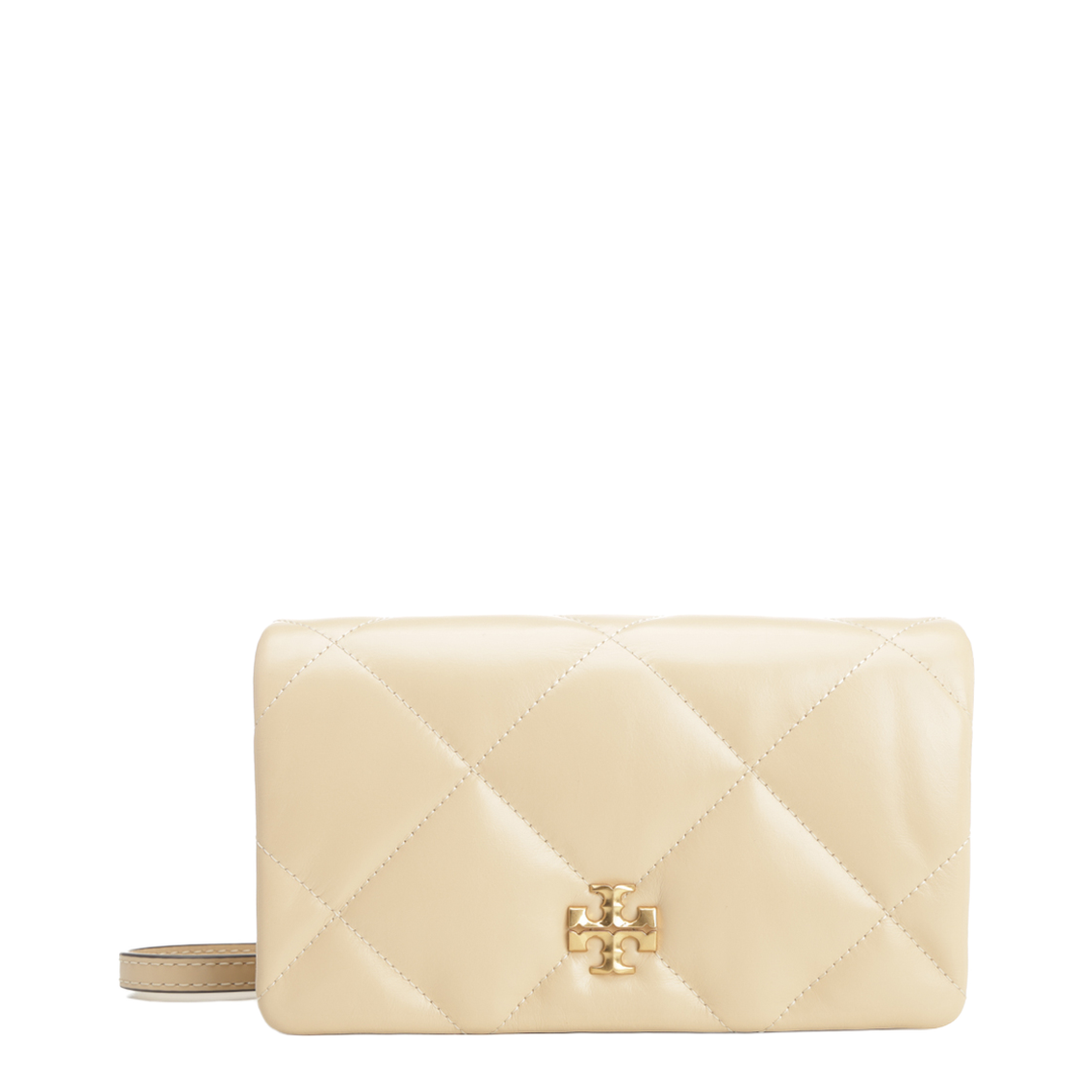 Kira Diamond Quilt Chain Wallet - Image 1