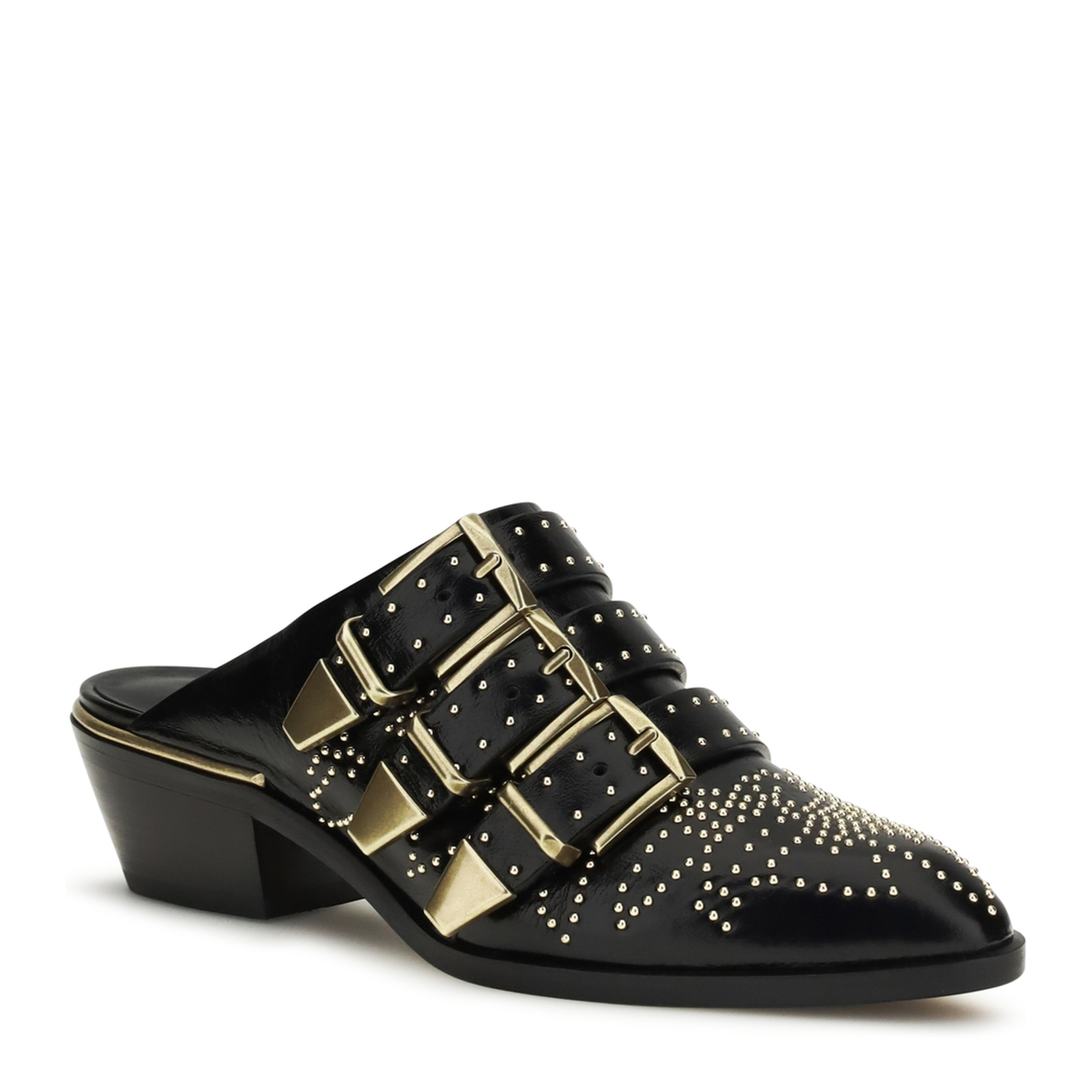 Susan Leather Mules - Image 2