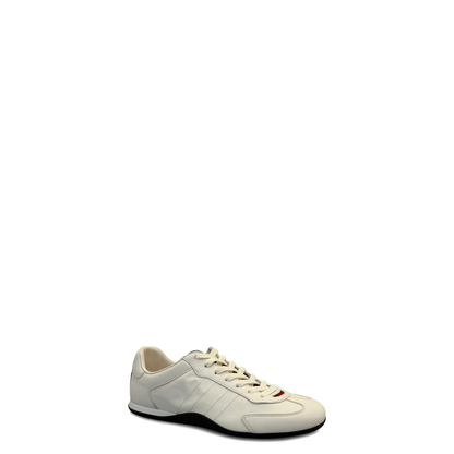 Shift Trainers in White Leather - Image 1