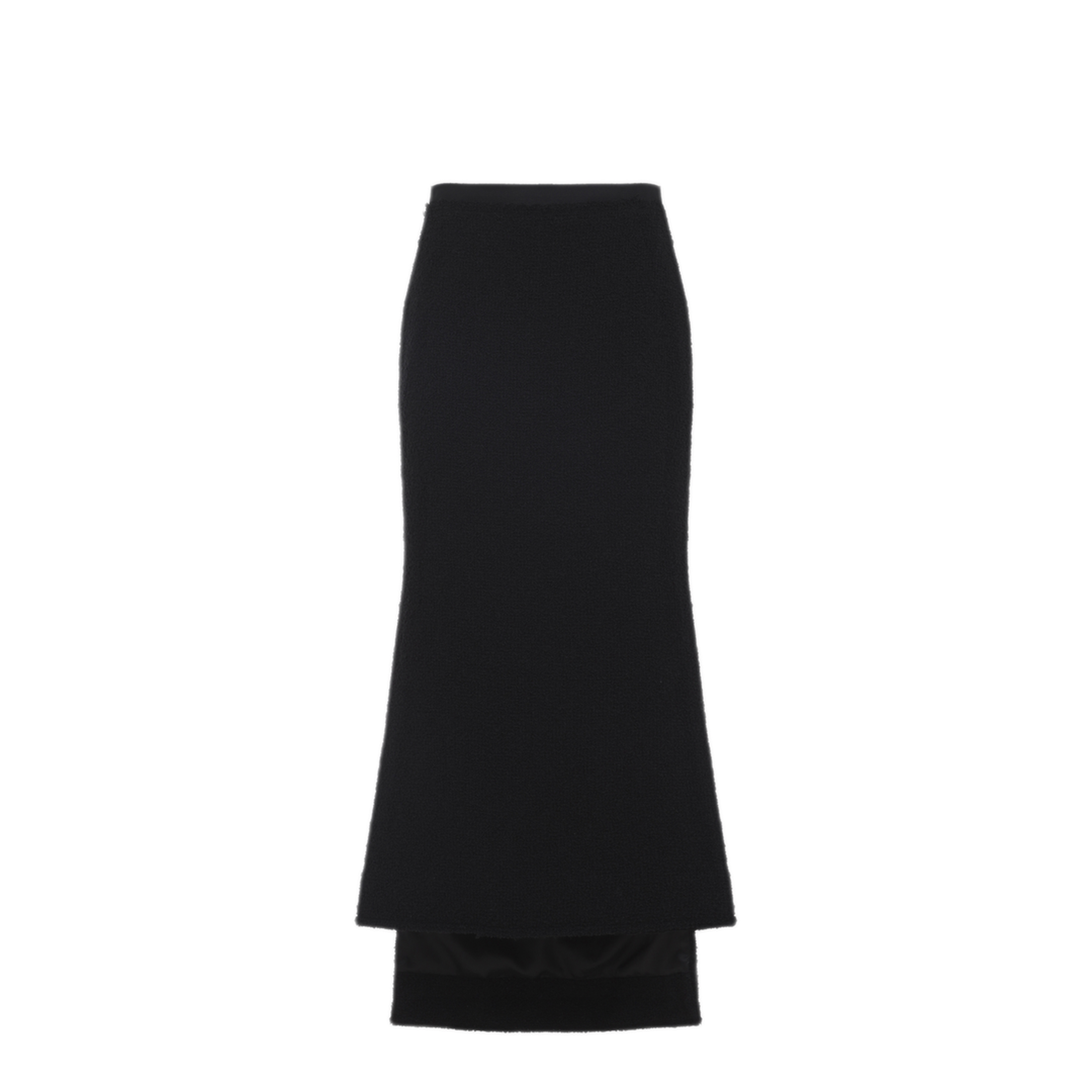Asymmetric Straight-fit Skirt - Image 1