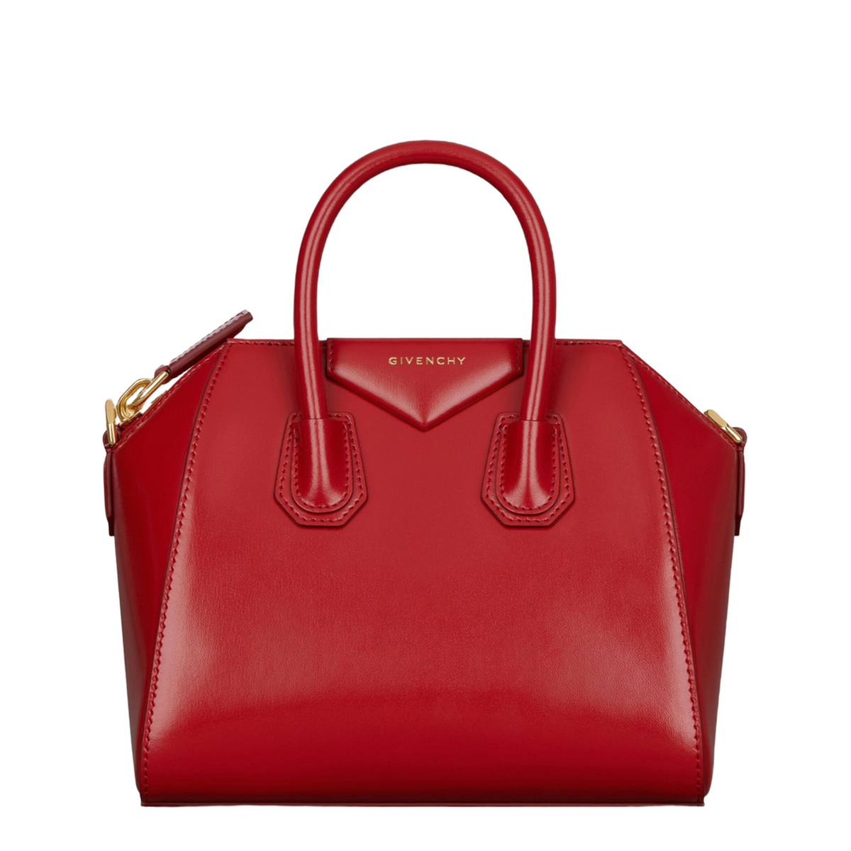 Antigona Mini Box Calfskin Bag - Vermillon - Image 1