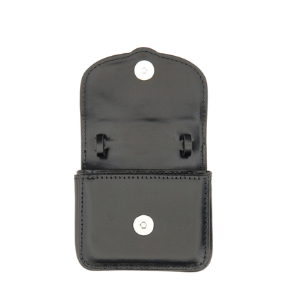 Linda Mini Leather Handbag - Black - Image 3