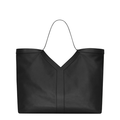 Y Maxi Tote in Grained Leather - Image 2