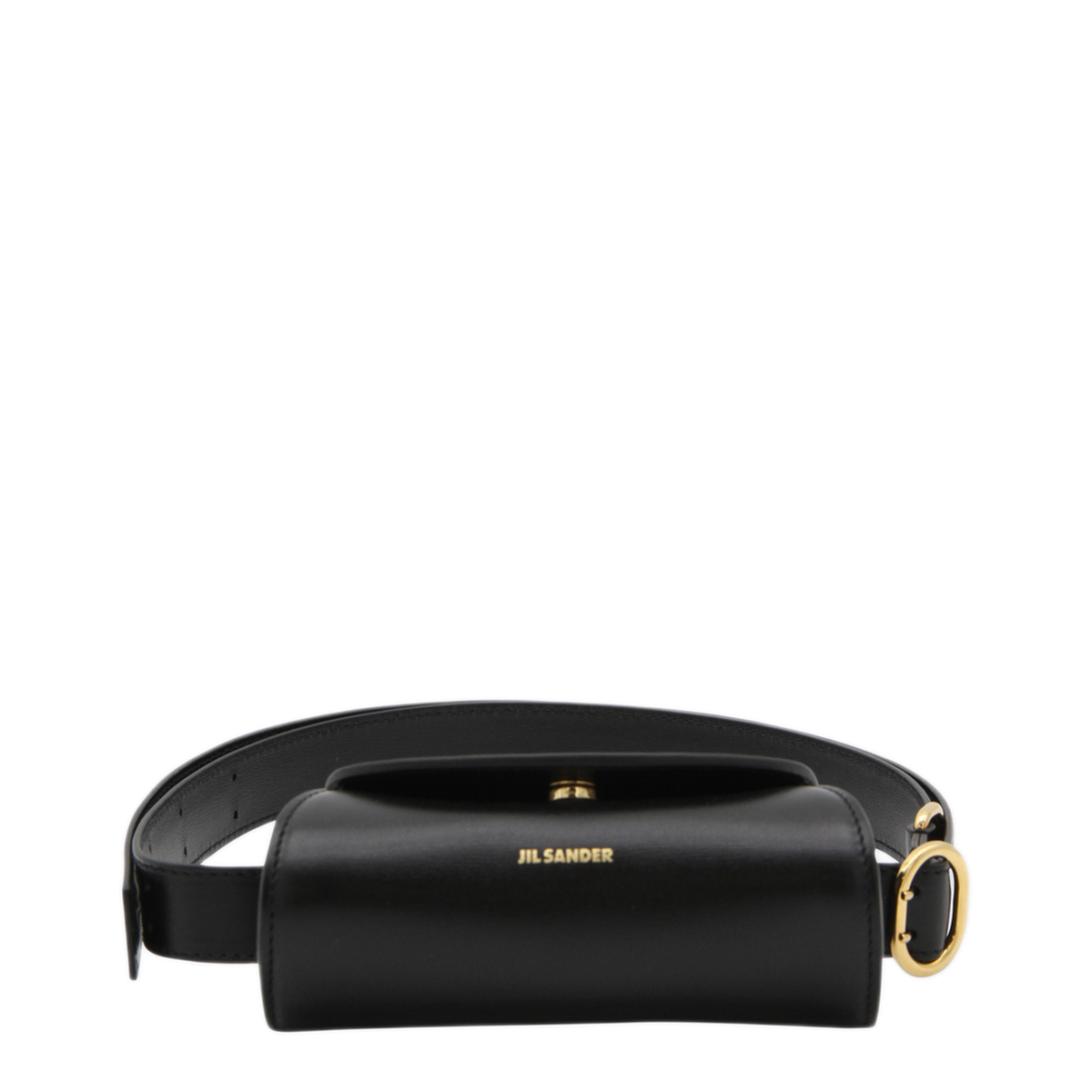 Small Calfskin Shoulder Bag - Black - Image 5