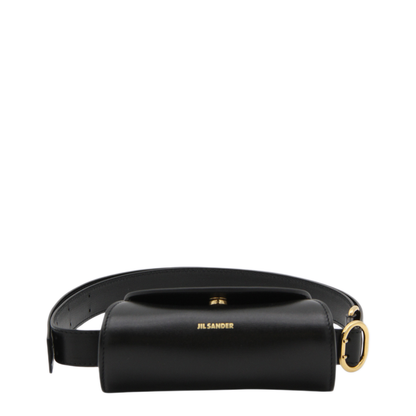 Small Calfskin Shoulder Bag - Black - Image 5