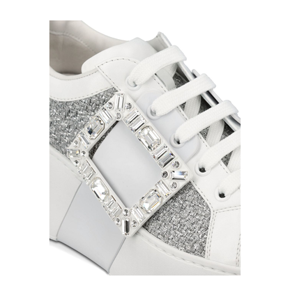Skate Sneakers in Lurex - Image 4