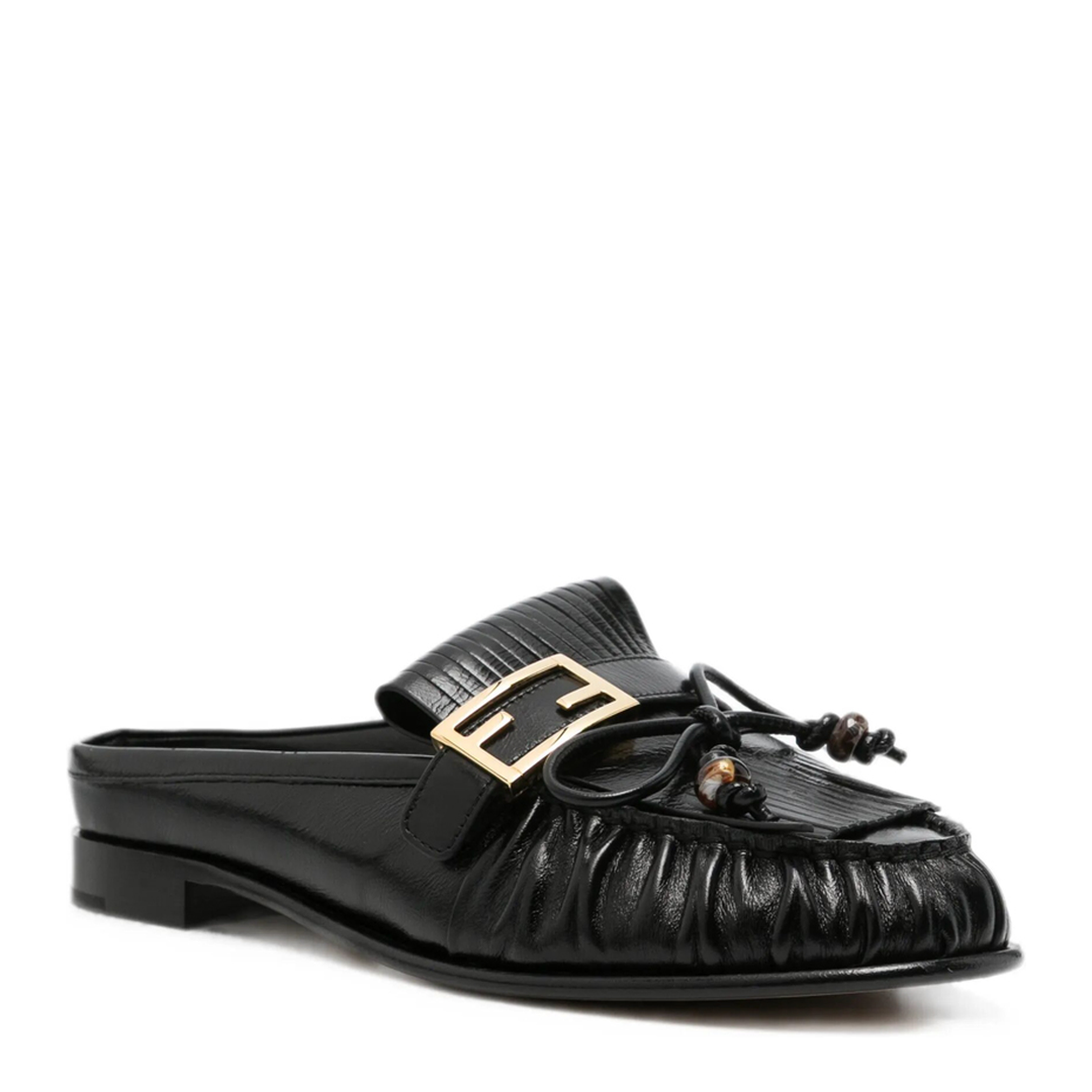 Baguette Leather Sabots - Image 2