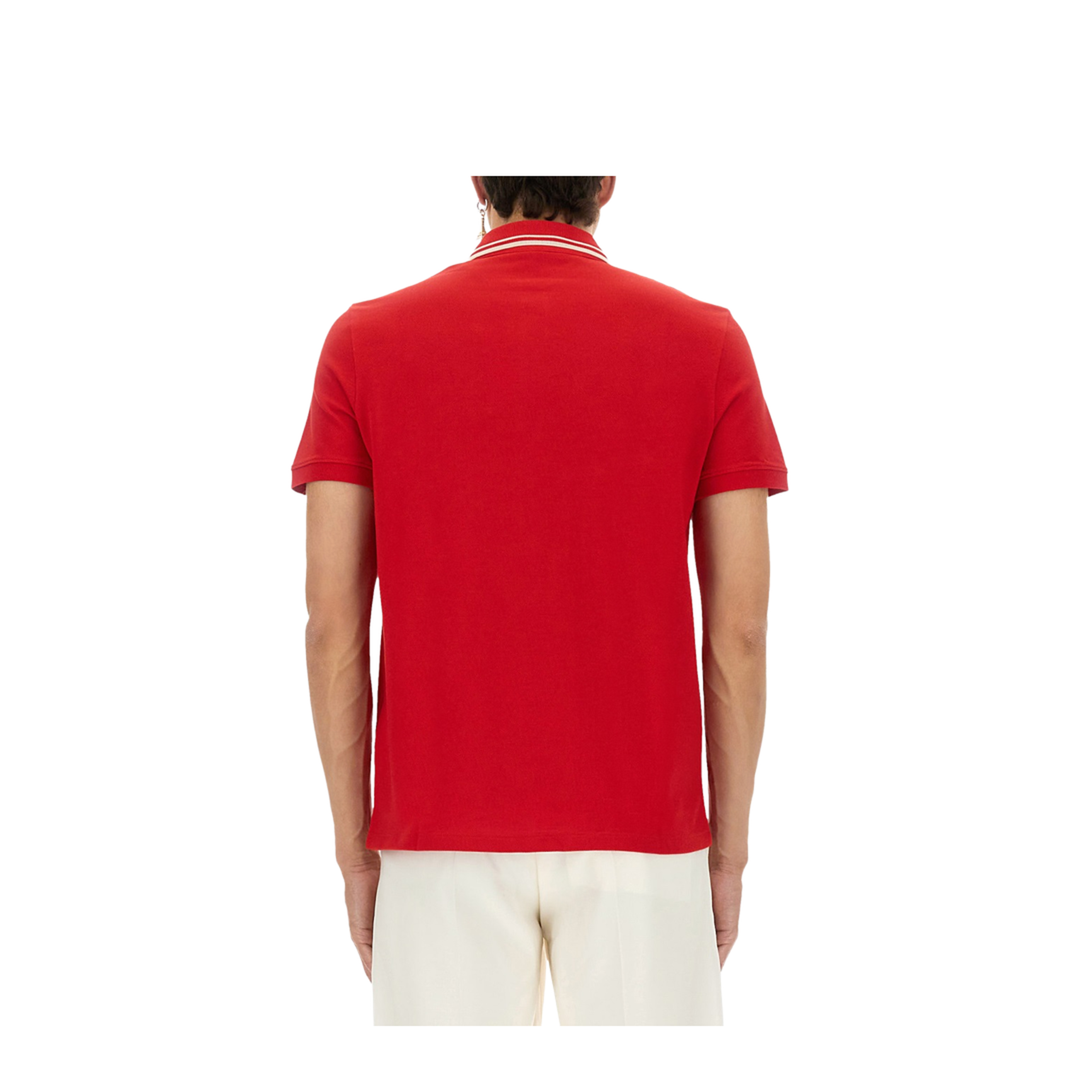 Polo Shirt With Signature Vlogo - Image 3