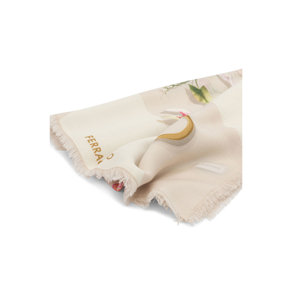 Gaia Print Wool Scarf - Image 2