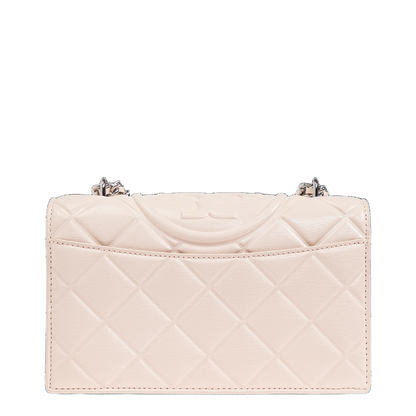 Fleming Small Shoulder Bag Leather Pink - Image 3