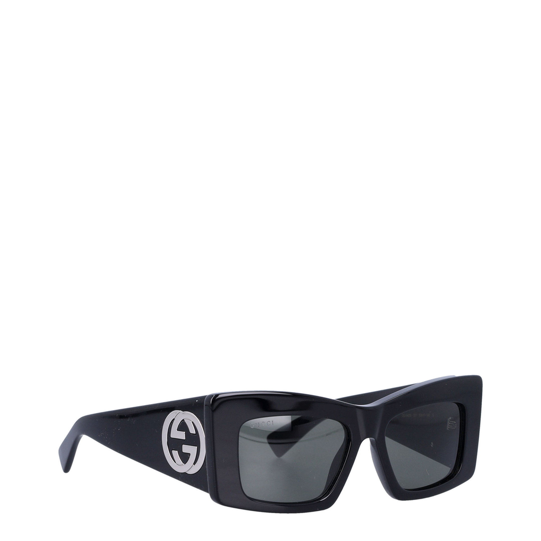 Black Oversize Frame Sunglasses - Image 2