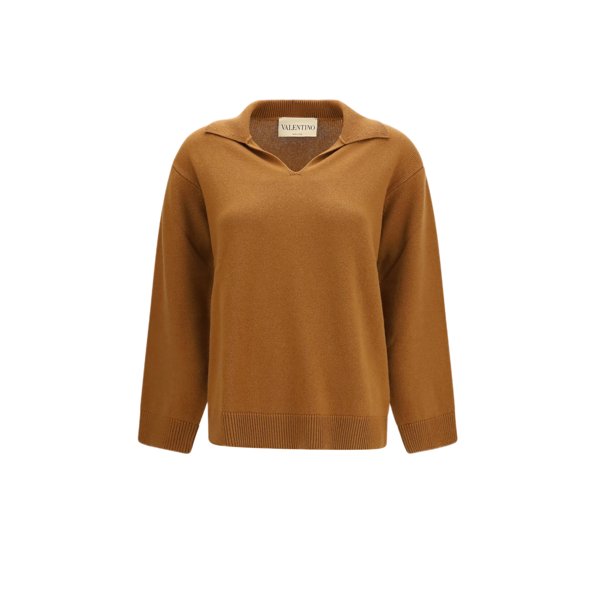Cashmere V Neck Sweater - Image 1