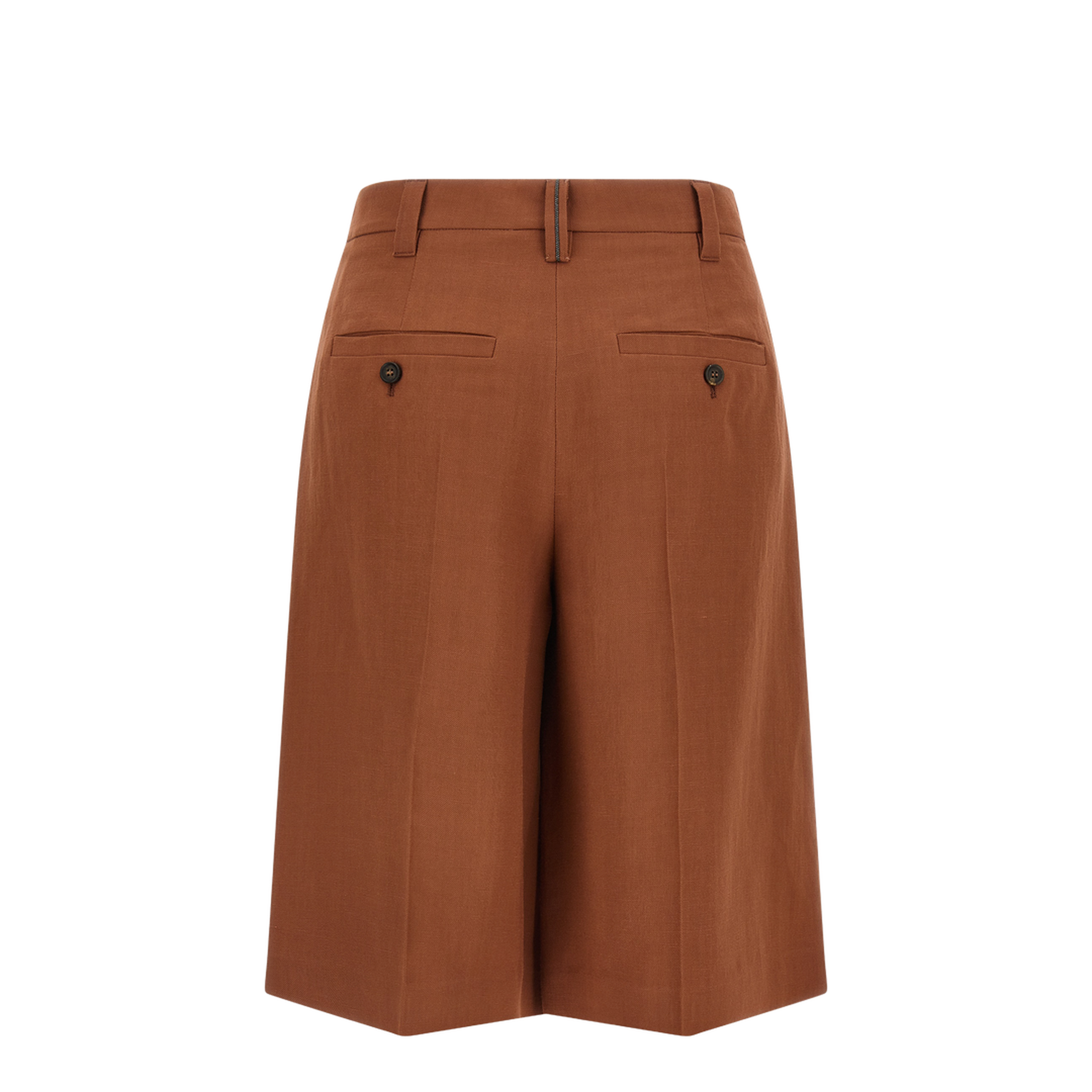 Sartorial Bermuda Shorts Brown - Image 2