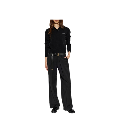 Wool and Cashmere Polo Sweater - Image 4