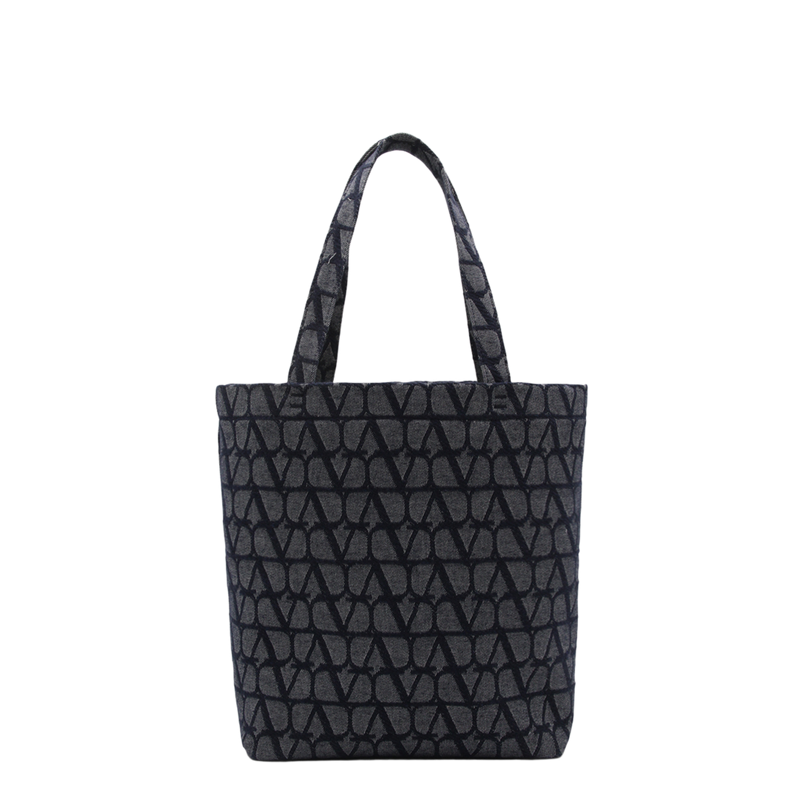 Blue Cotton Tote Bag - Image 1